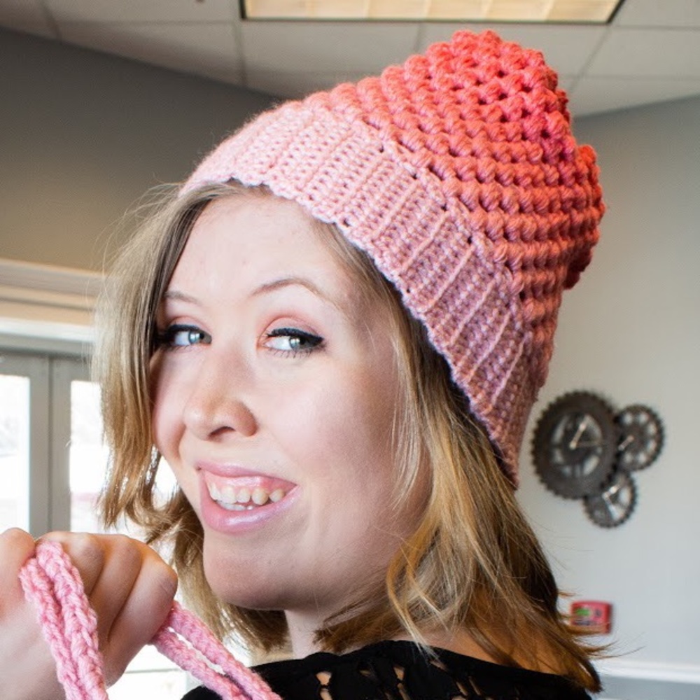 Crocheted Slouch Hat